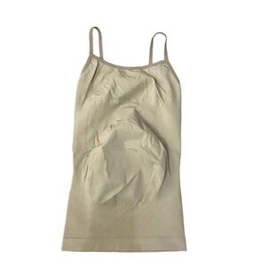 Blanqi Body Shapewear Beige sand tone stretchy Maternity Tank Top S / M